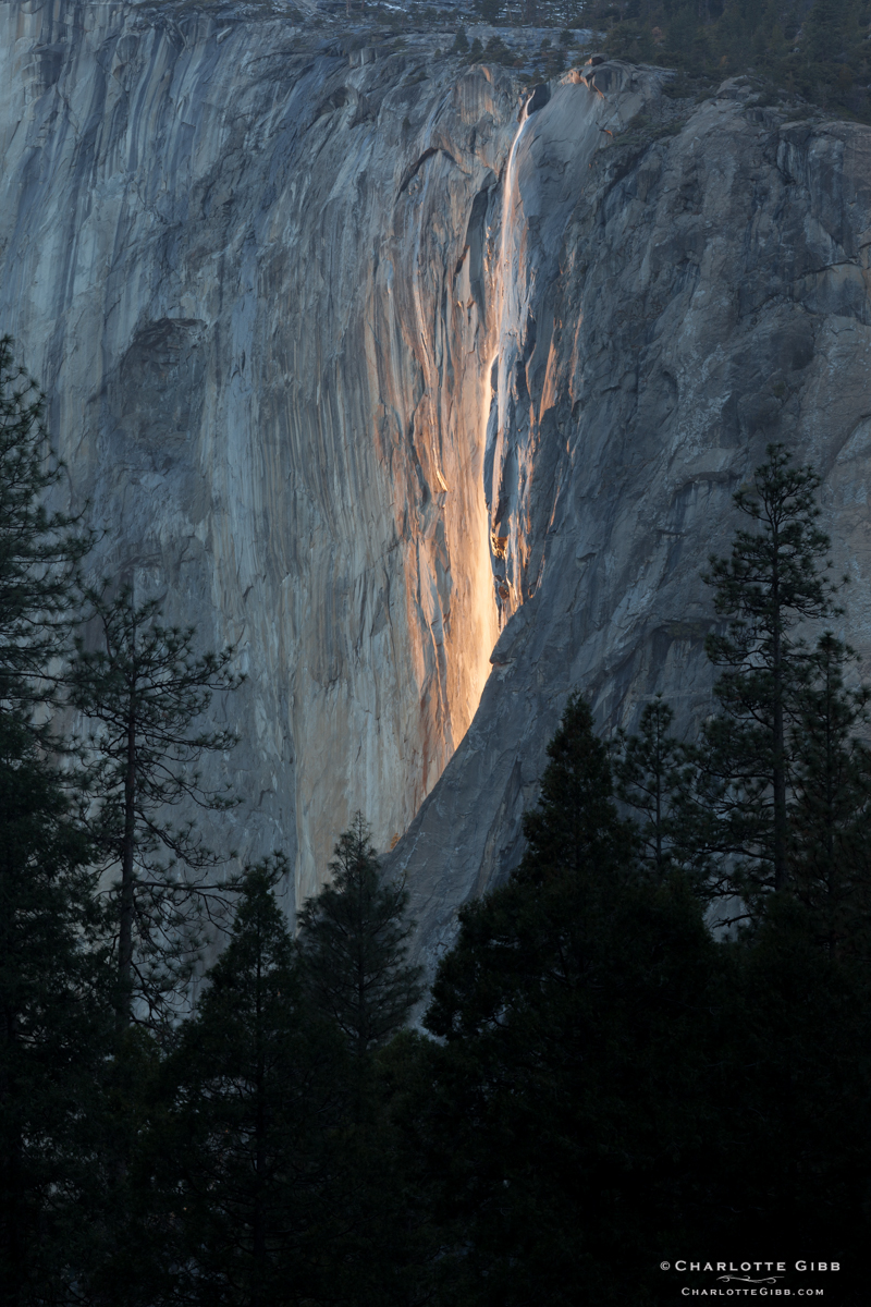 Horsetail Fall, Feb. 2014