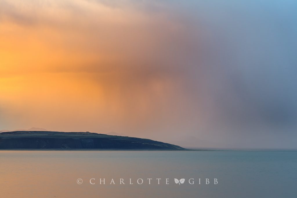 Mono Lake Rain, July, 2014