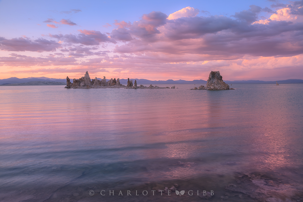 Landscape Photography - Mono Lake Dressed Up in Pink